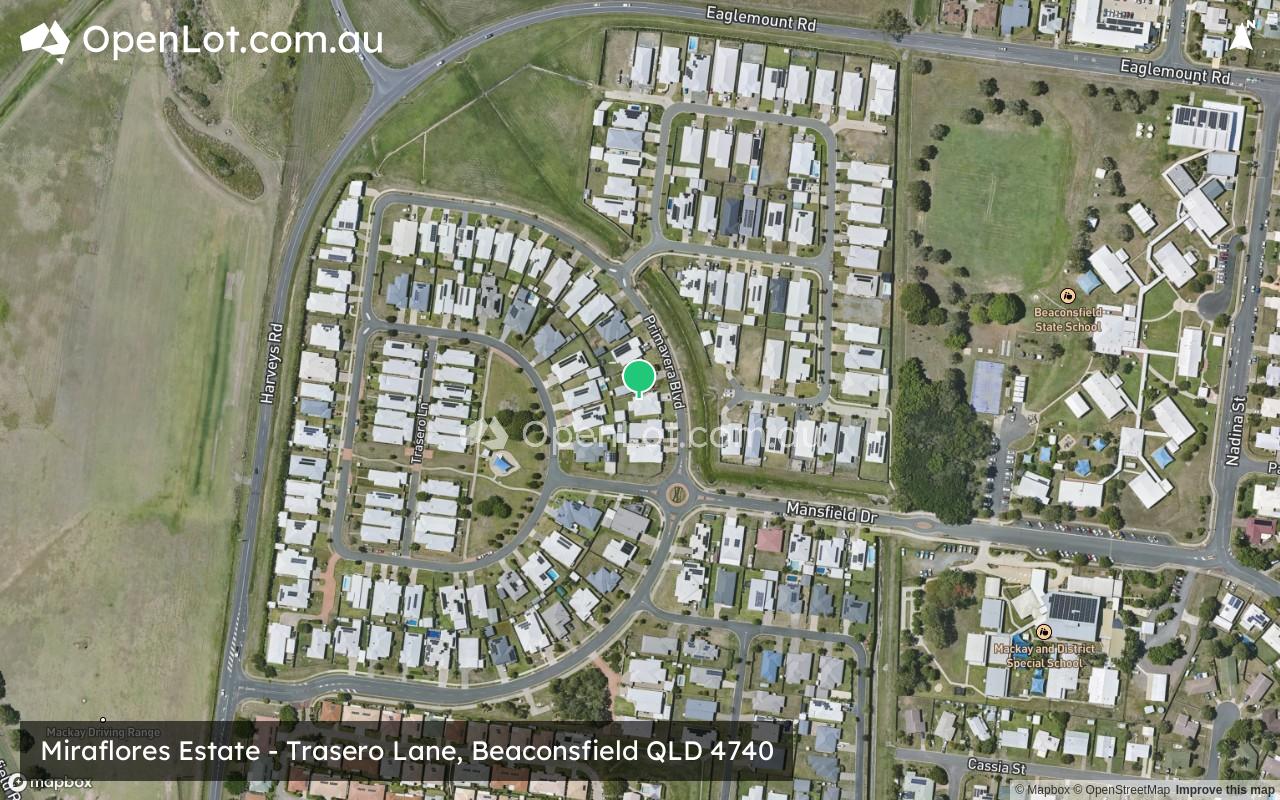 Satellite image for Miraflores Estate - Trasero Lane, Beaconsfield QLD 4740