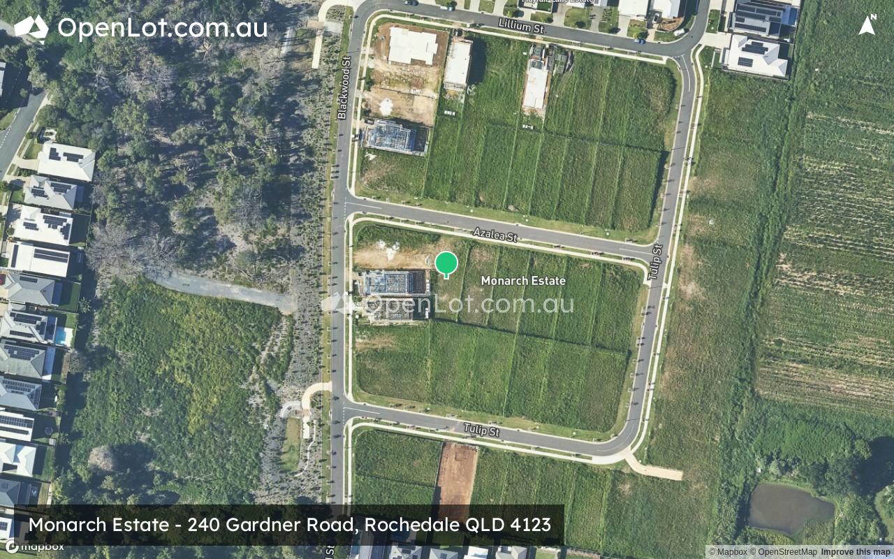 Satellite image for Monarch Estate - 240 Gardner Road, Rochedale QLD 4123