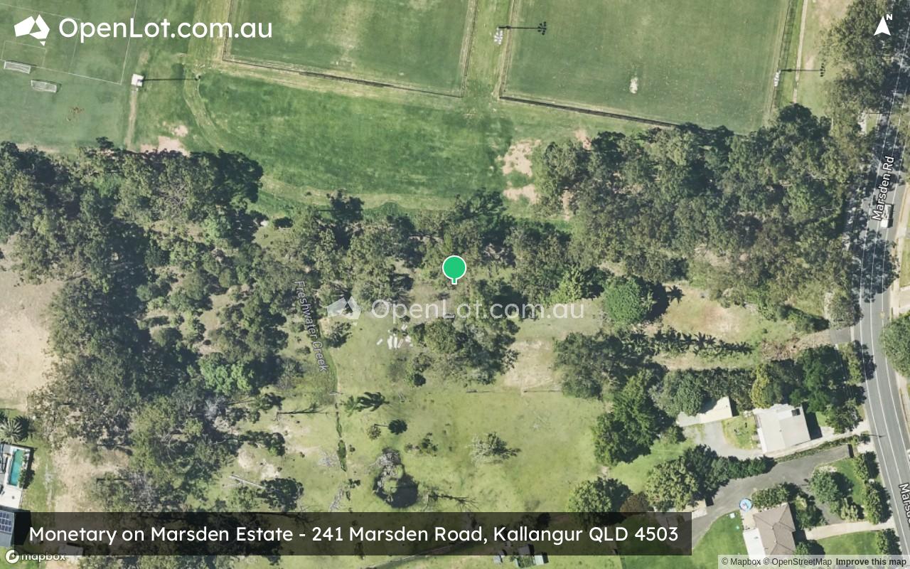 Satellite image for Monetary on Marsden Estate - 241 Marsden Road, Kallangur QLD 4503