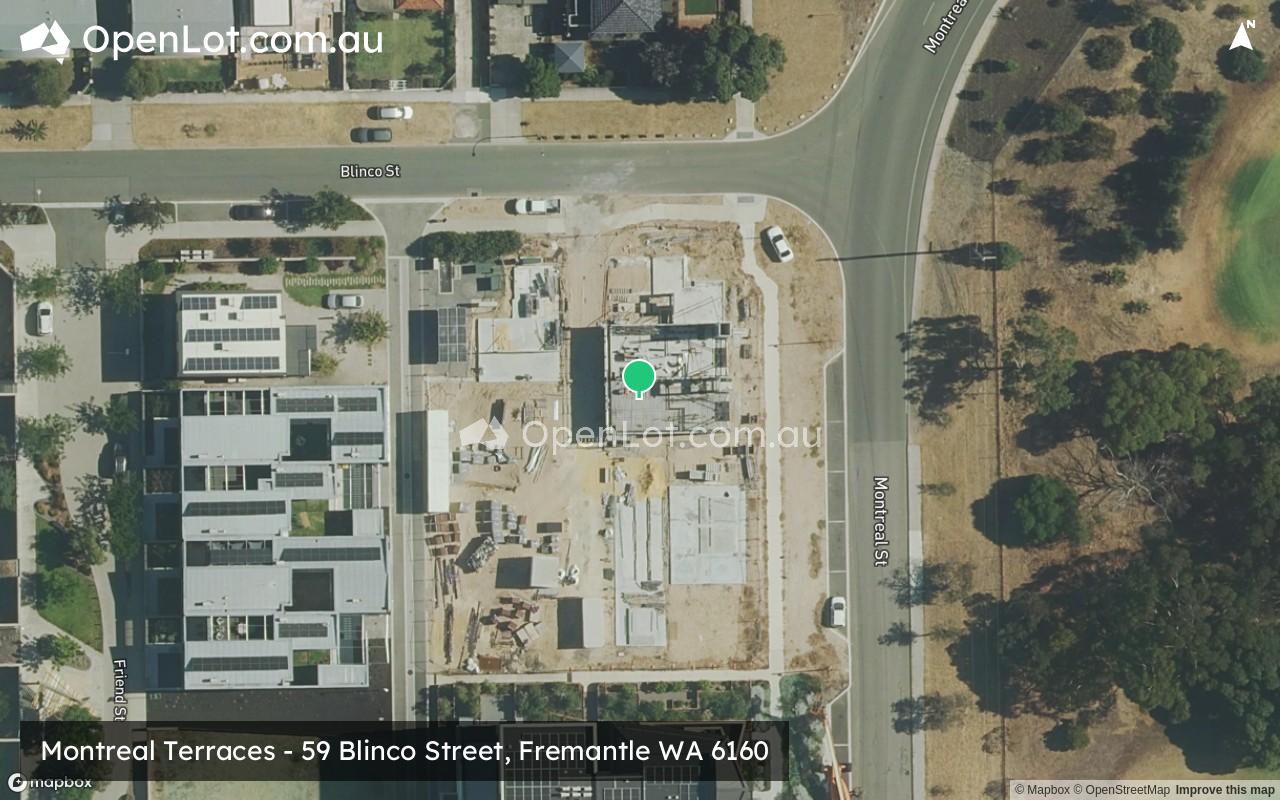 Satellite image for Montreal Terraces - 59 Blinco Street, Fremantle WA 6160
