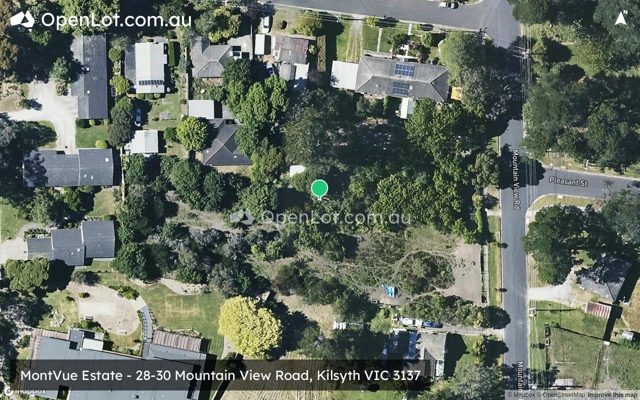 Satellite image for MontVue Estate - 28-30 Mountain View Road, Kilsyth VIC 3137