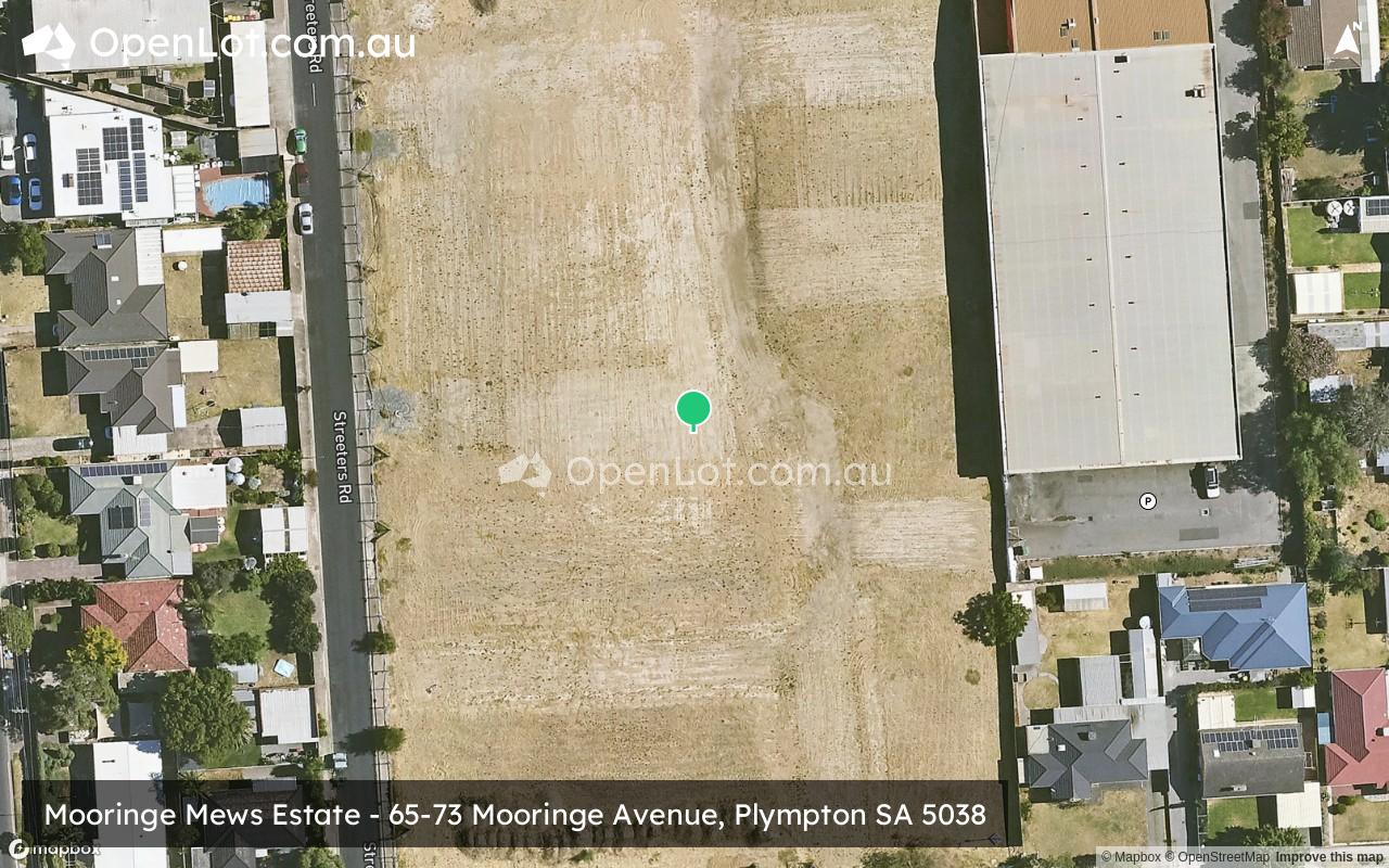 Satellite image for Mooringe Mews Estate - 65-73 Mooringe Avenue, Plympton SA 5038