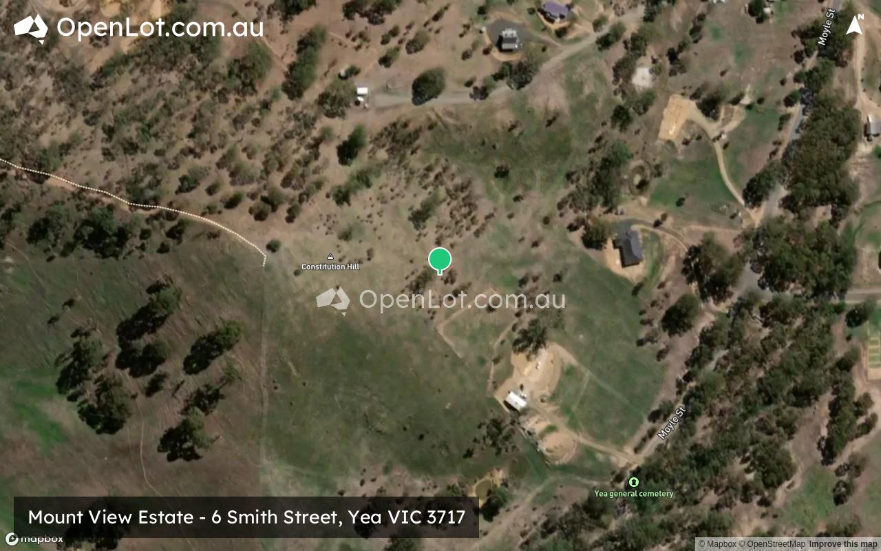 Satellite image for Mount View Estate - 6 Smith Street, Yea VIC 3717