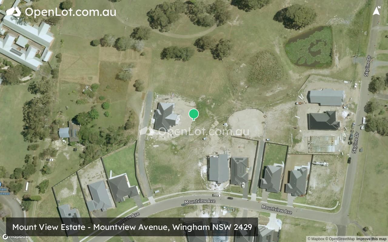 Satellite image for Mount View Estate - Mountview Avenue, Wingham NSW 2429