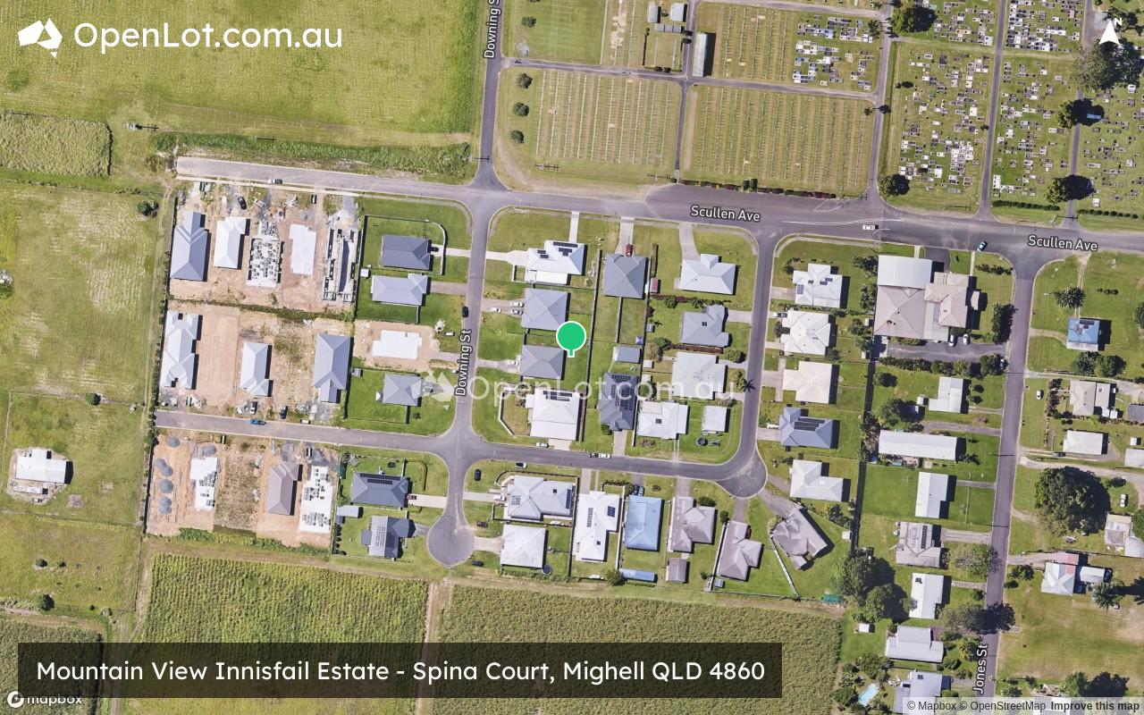 Satellite image for Mountain View Innisfail Estate - Spina Court, Mighell QLD 4860