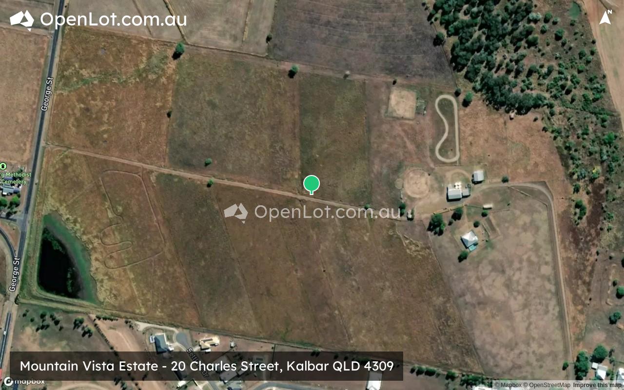 Satellite image for Mountain Vista Estate - 20 Charles Street, Kalbar QLD 4309