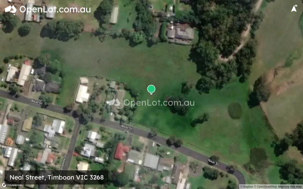 Satellite image for Neal Street, Timboon VIC 3268