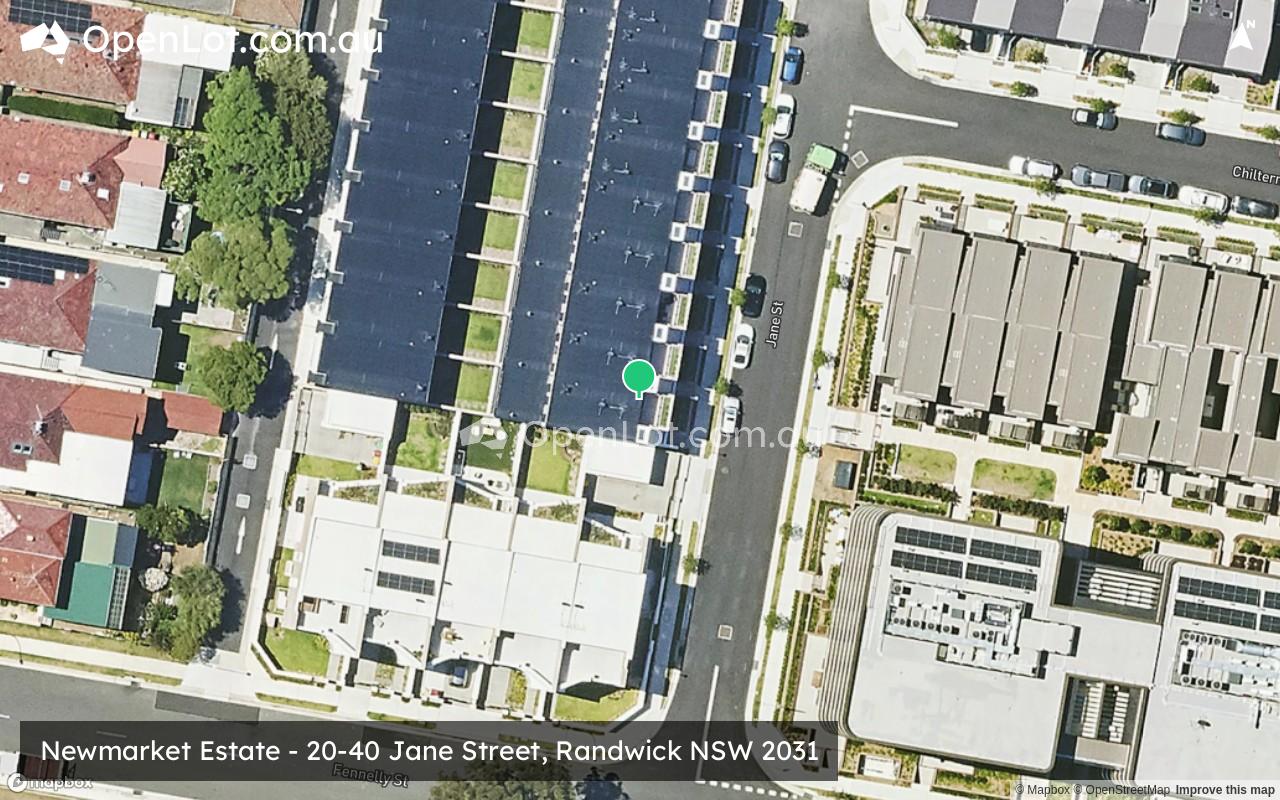 Satellite image for Newmarket Estate - 20-40 Jane Street, Randwick NSW 2031
