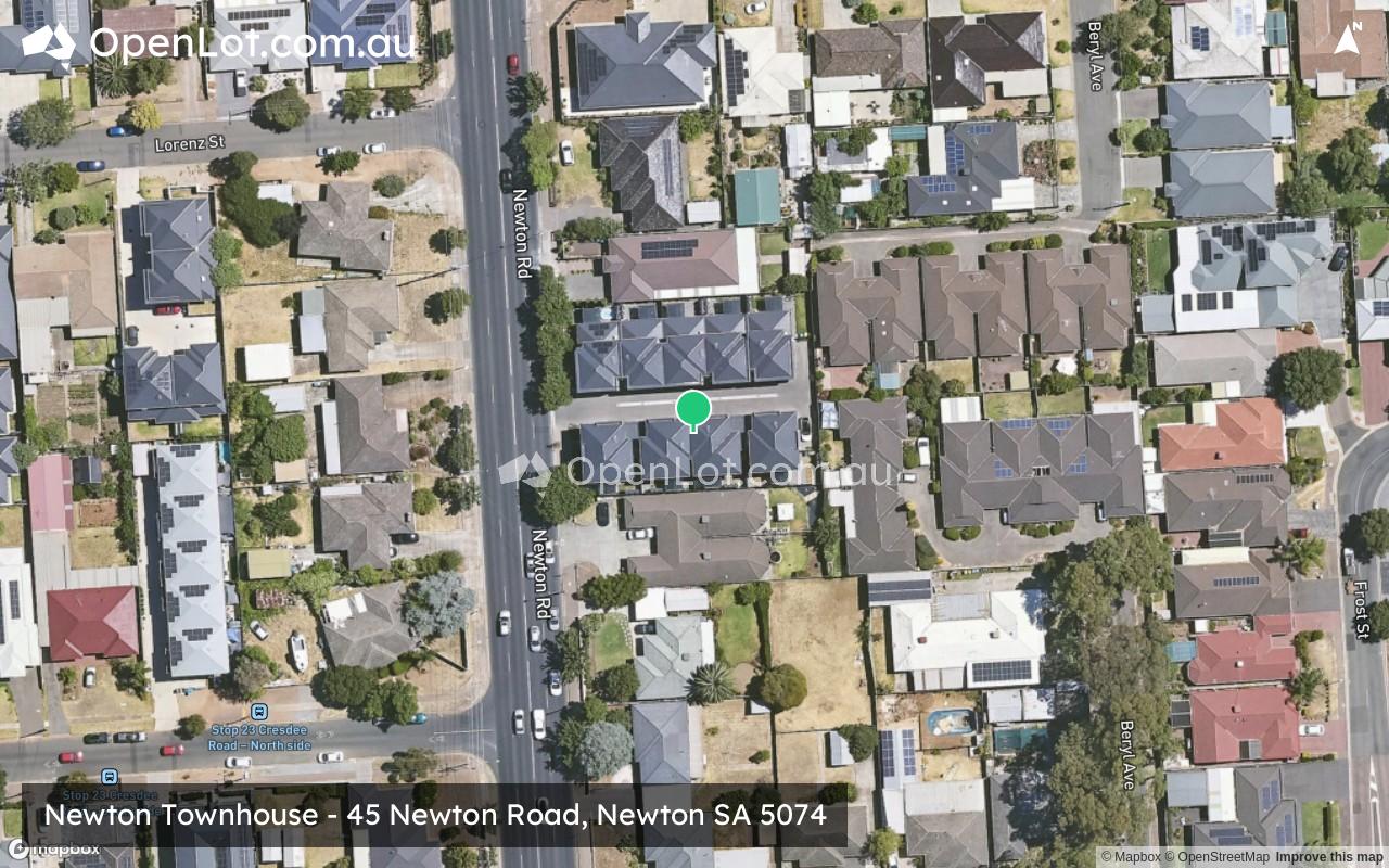 Satellite image for Newton Townhouse - 45 Newton Road, Newton SA 5074