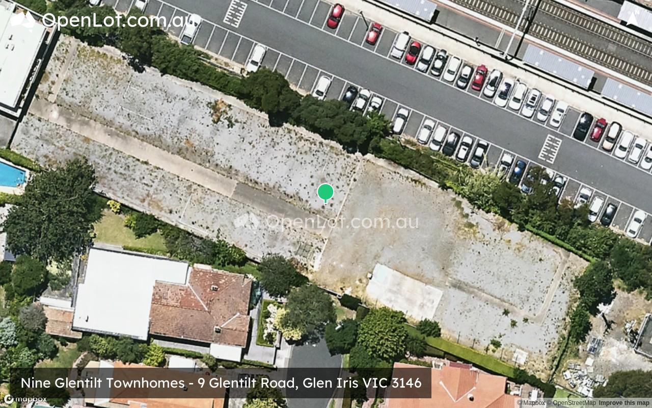 Satellite image for 9 Glentilt Road, Glen Iris VIC 3146