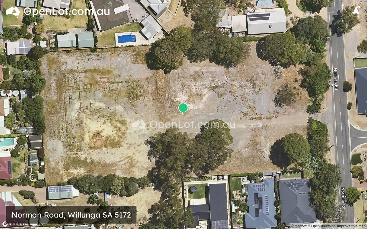 Satellite image for Norman Road, Willunga SA 5172
