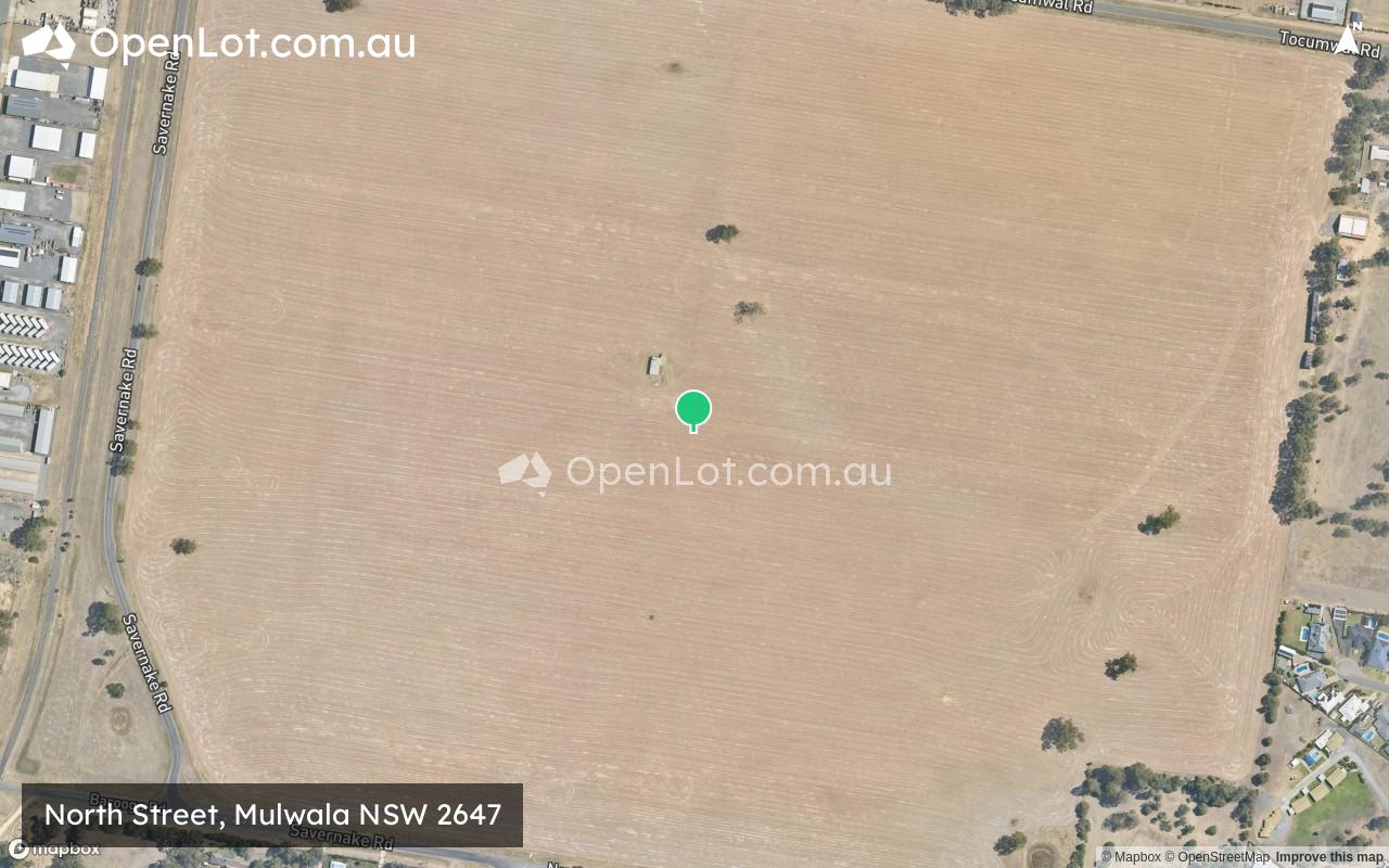 Satellite image for North Street, Mulwala NSW 2647