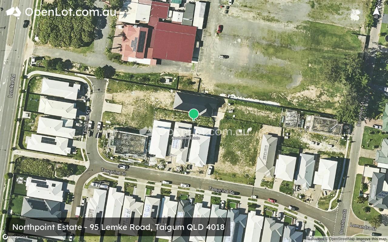 Satellite image for Northpoint Estate - 95 Lemke Road, Taigum QLD 4018