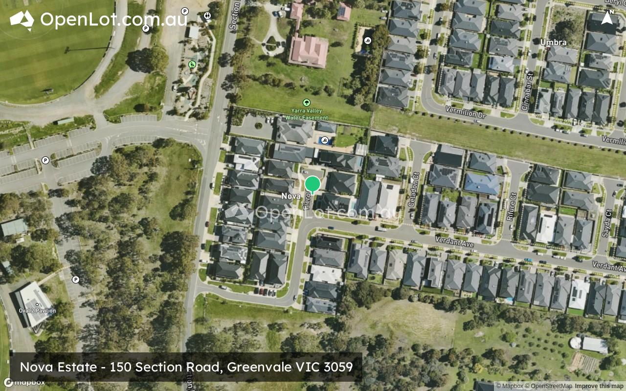 Satellite image for Nova Estate - 150 Section Road, Greenvale VIC 3059