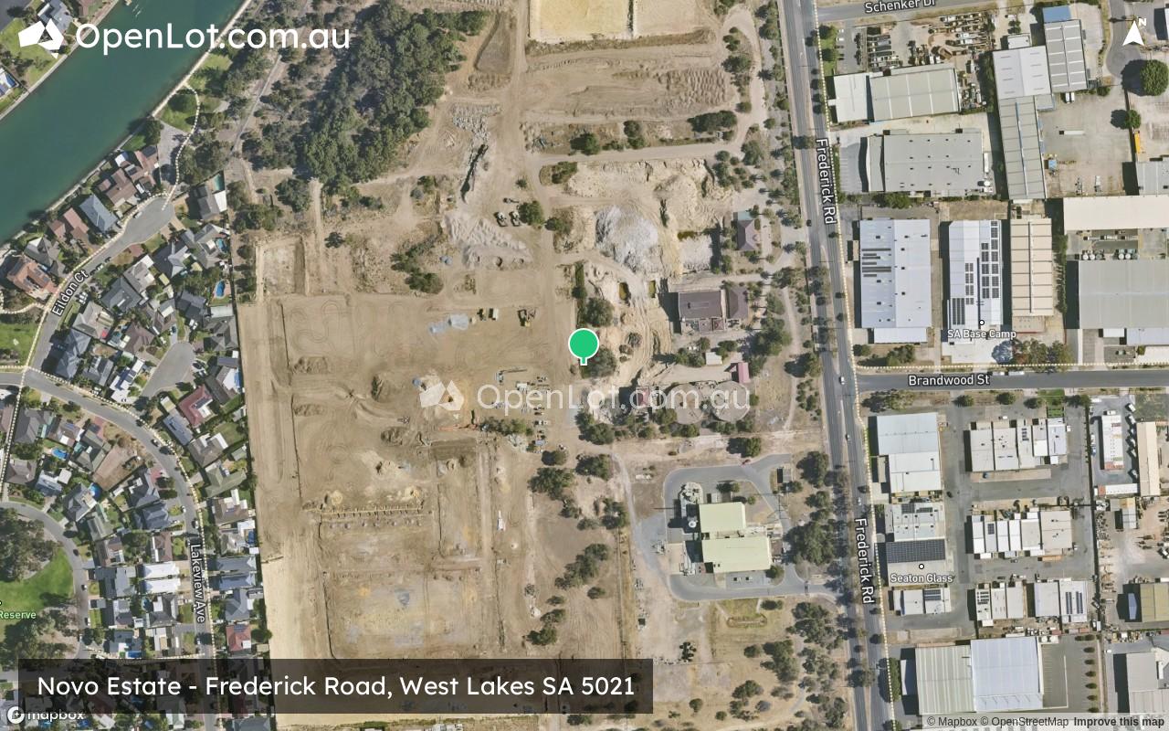 Satellite image for Novo Estate - Frederick Road, West Lakes SA 5021