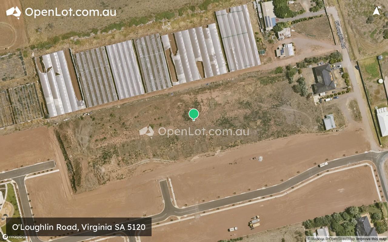 Satellite image for O'Loughlin Road, Virginia SA 5120