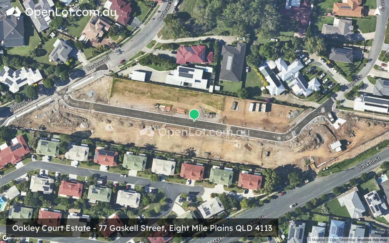 Satellite image for 77 Gaskell Street, Eight Mile Plains QLD 4113