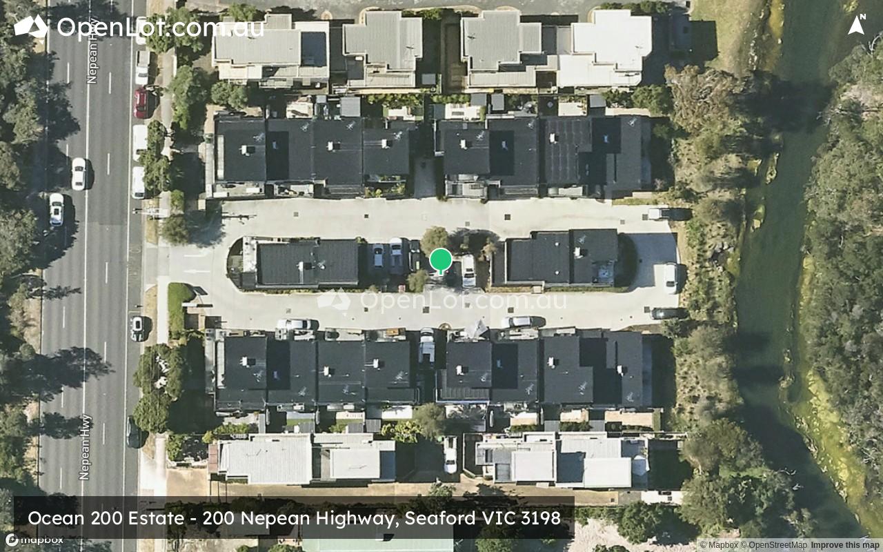 Satellite image for Ocean 200 Estate - 200 Nepean Highway, Seaford VIC 3198