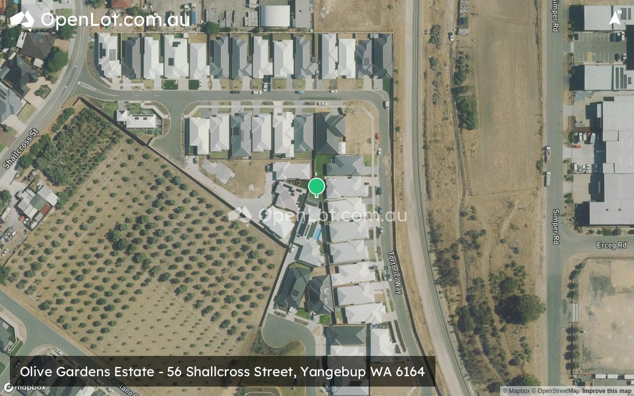 Satellite image for Olive Gardens Estate - 56 Shallcross Street, Yangebup WA 6164