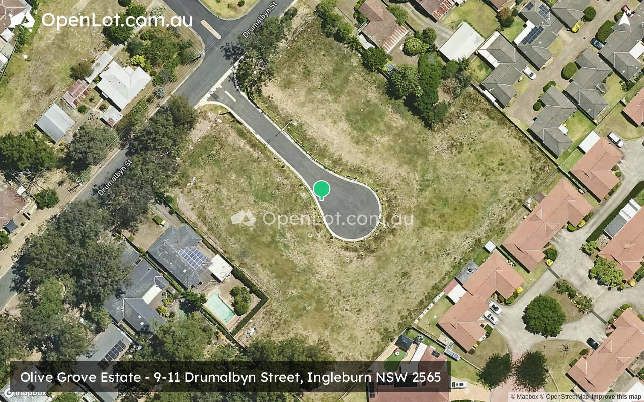 Satellite image for 9-11 Drumalbyn Street, Ingleburn NSW 2565