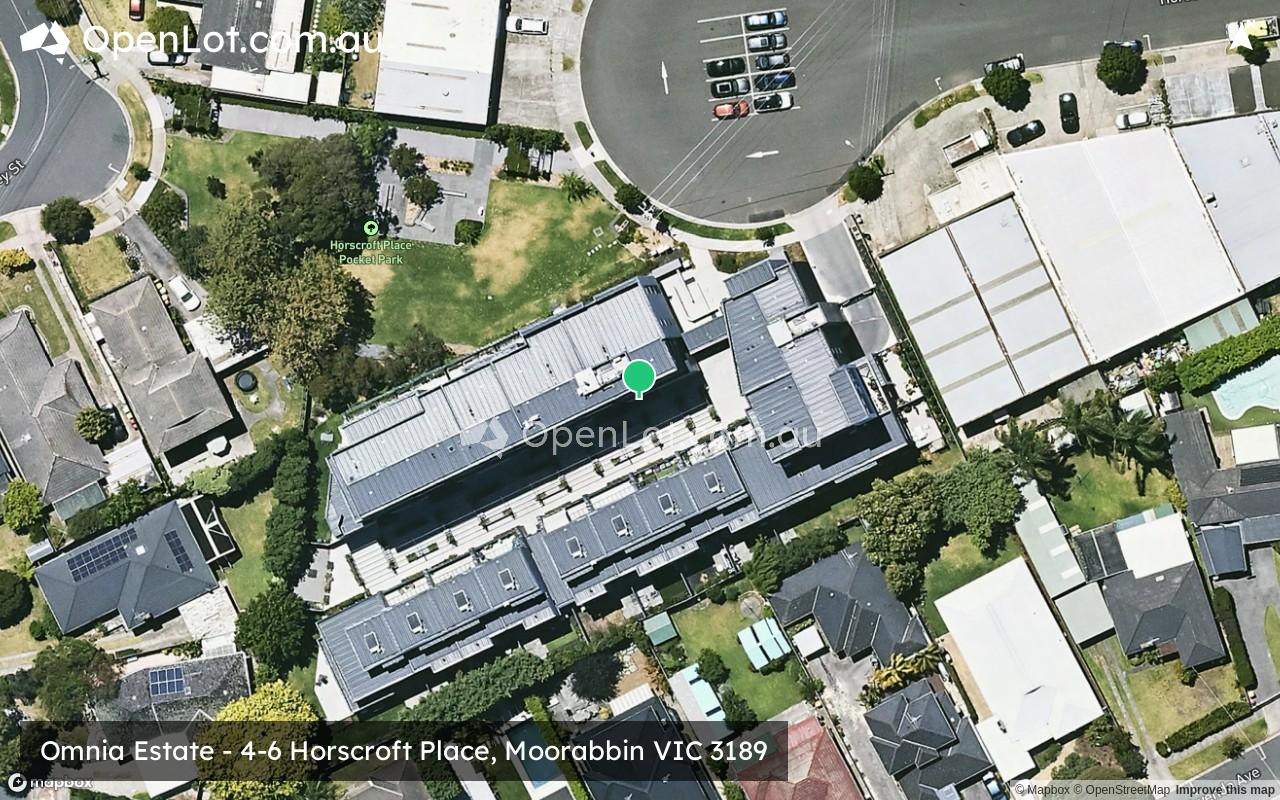 Satellite image for Omnia Estate - 4-6 Horscroft Place, Moorabbin VIC 3189