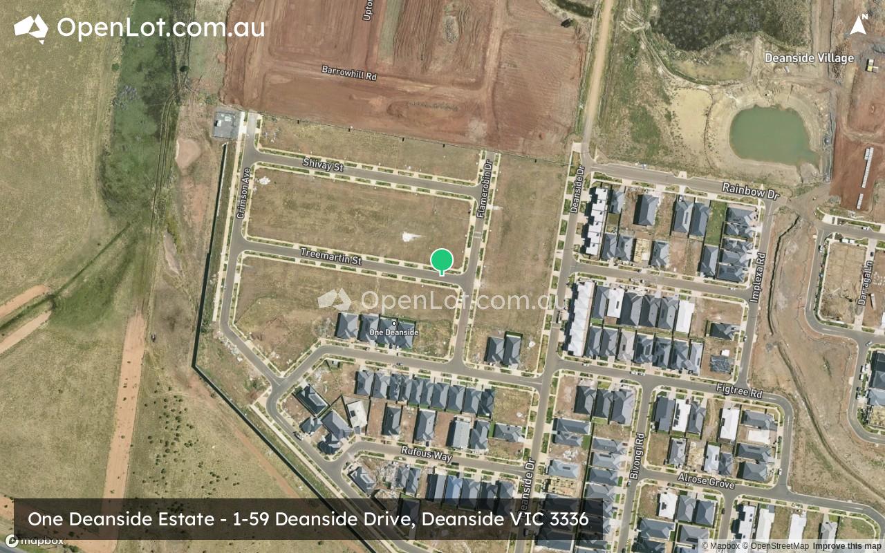 Satellite image for One Deanside Estate - 1-59 Deanside Drive, Deanside VIC 3336