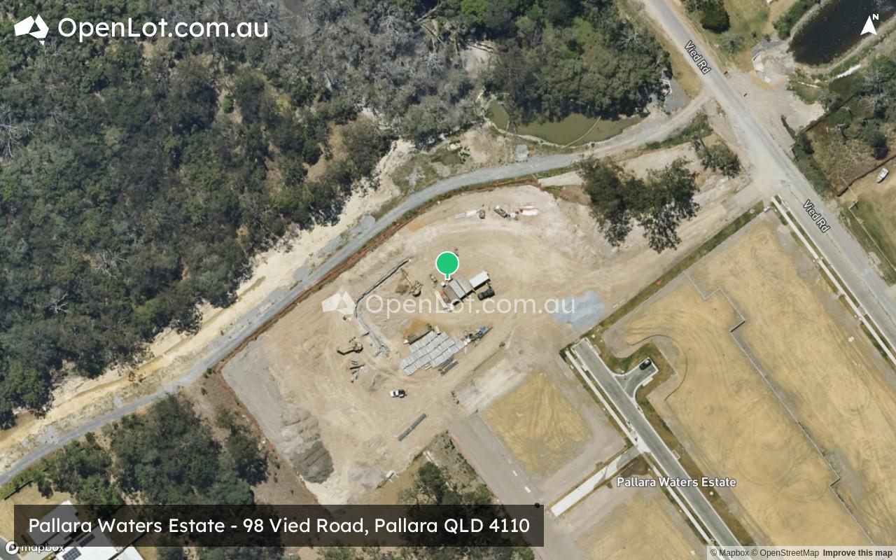 Satellite image for Pallara Waters Estate - 98 Vied Road, Pallara QLD 4110