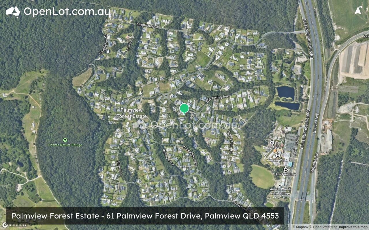 Satellite image for Palmview Forest Estate - 61 Palmview Forest Drive, Palmview QLD 4553