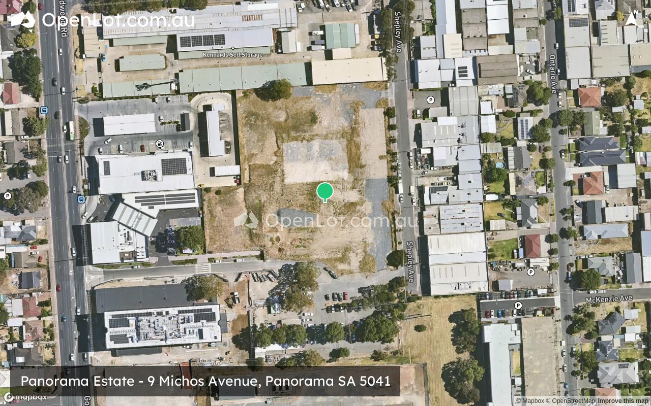 Satellite image for Panorama Place Estate - 623-625 Goodwood Road, Panorama SA 5041
