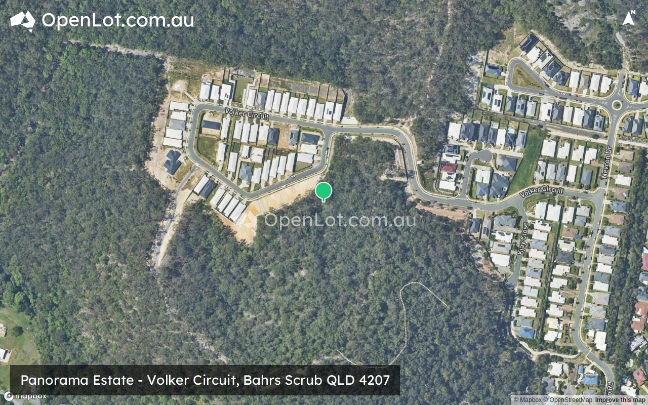 Satellite image for Panorama Estate - Volker Circuit, Bahrs Scrub QLD 4207