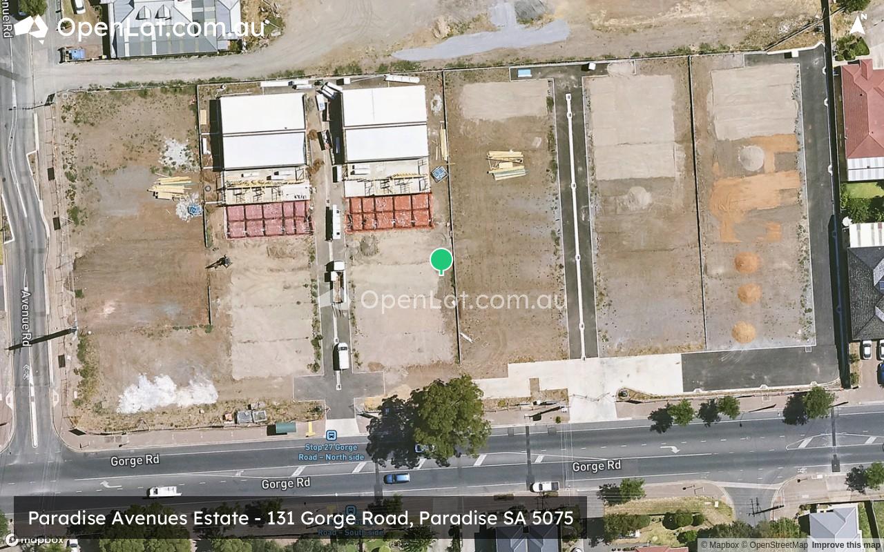 Satellite image for Paradise Avenues Estate - 131 Gorge Road, Paradise SA 5075