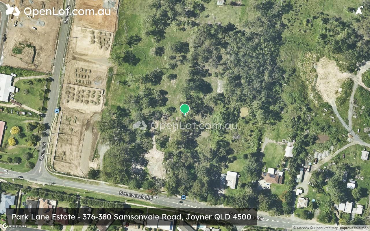 Satellite image for Park Lane Estate - 376-380 Samsonvale Road, Joyner QLD 4500