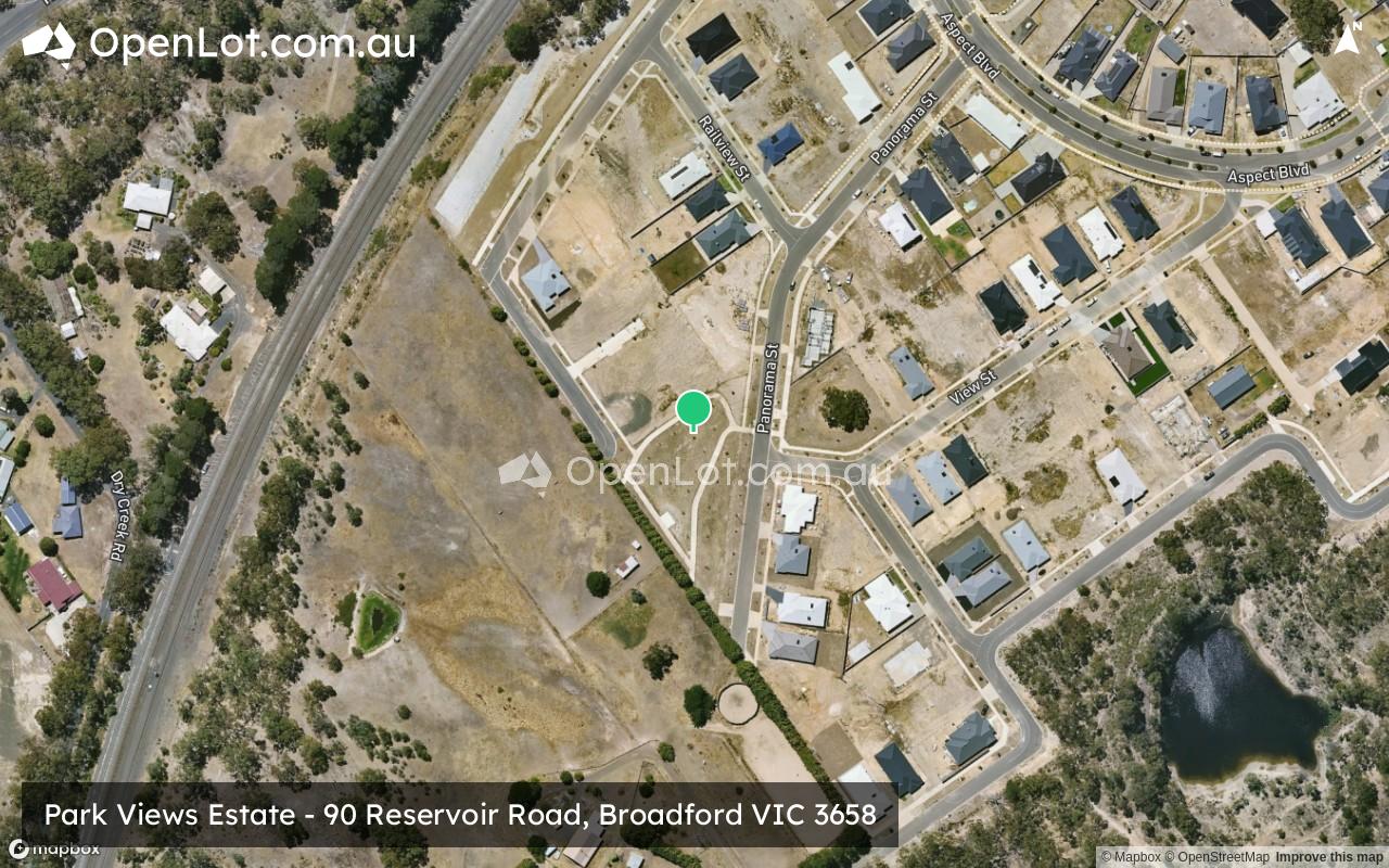 Satellite image for Park Views Estate - 90 Reservoir Road, Broadford VIC 3658