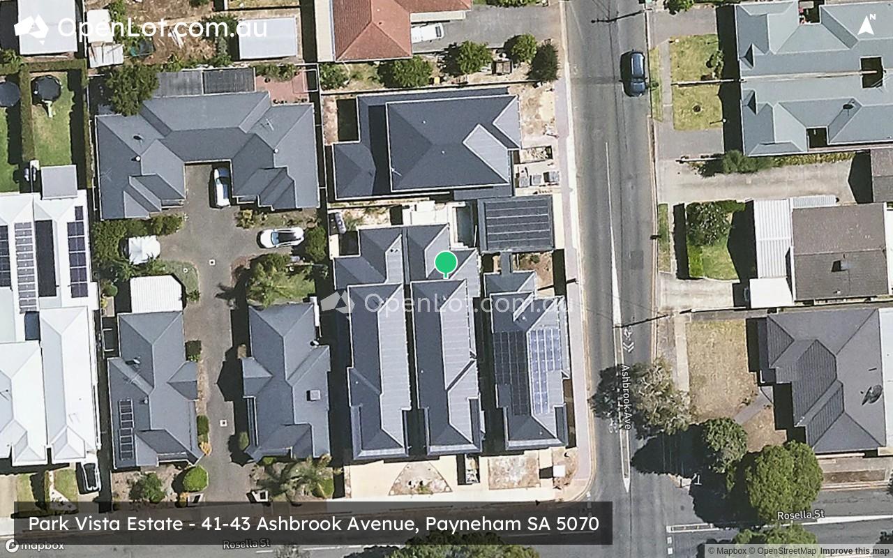 Satellite image for Park Vista Estate - 41-43 Ashbrook Avenue, Payneham SA 5070