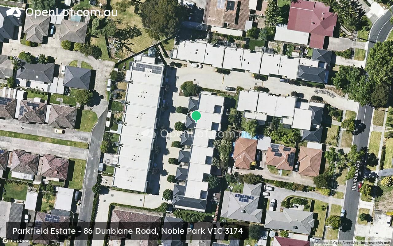 Satellite image for Parkfield Estate - 86 Dunblane Road, Noble Park VIC 3174