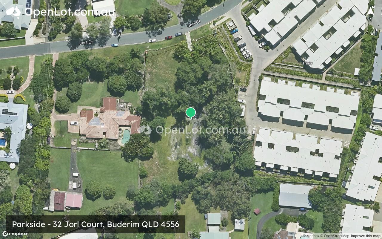 Satellite image for Parkside - 32 Jorl Court, Buderim QLD 4556