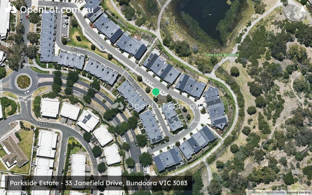 Satellite image for Parkside Estate - 33 Janefield Drive, Bundoora VIC 3083