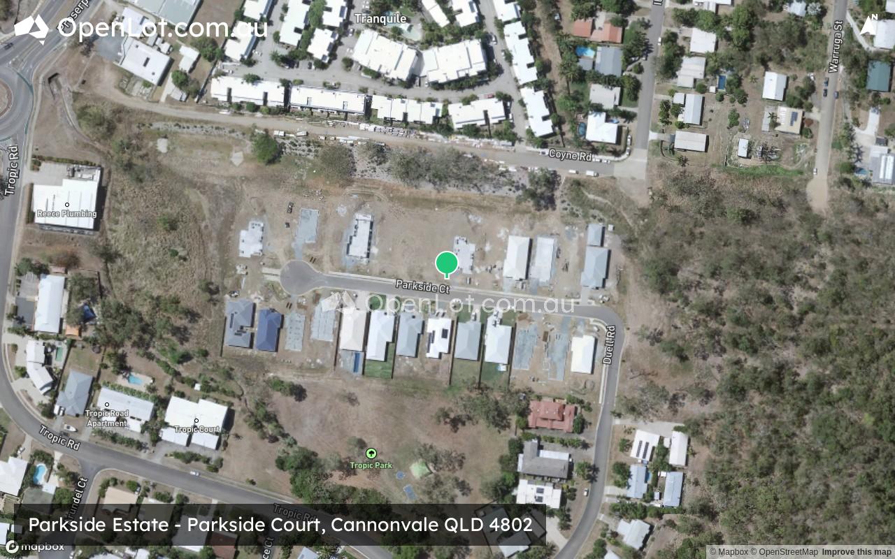Satellite image for Parkside Estate - Parkside Court, Cannonvale QLD 4802