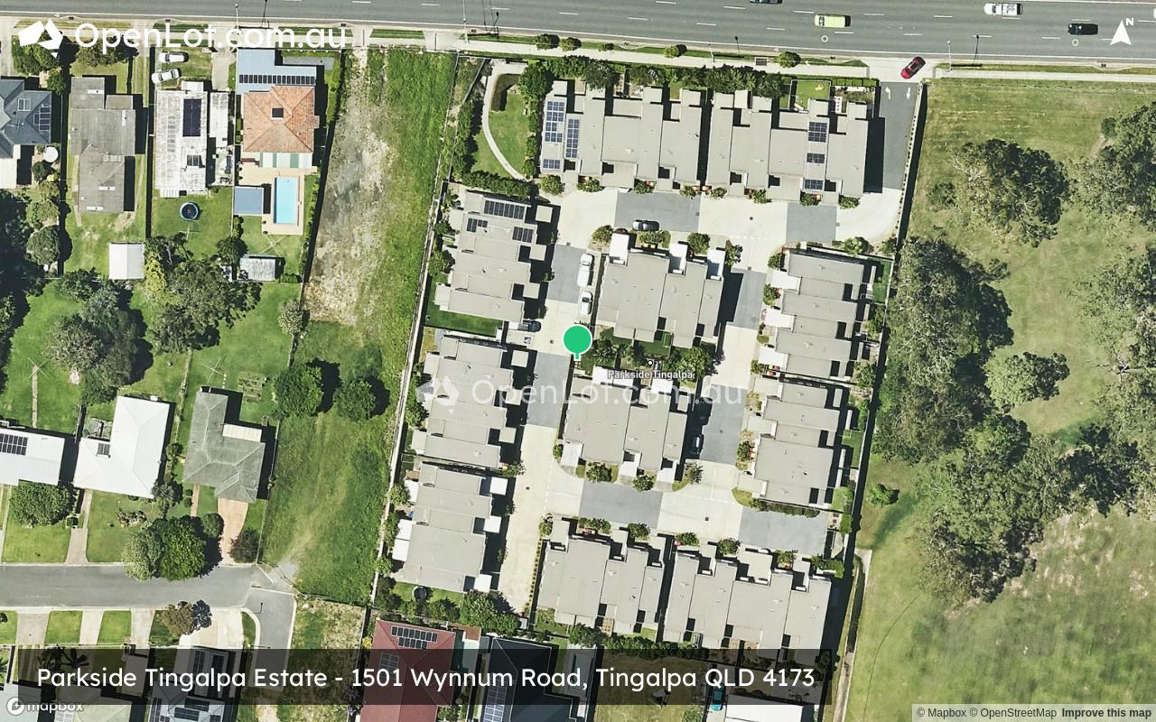 Satellite image for Parkside Tingalpa Estate - 1501 Wynnum Road, Tingalpa QLD 4173