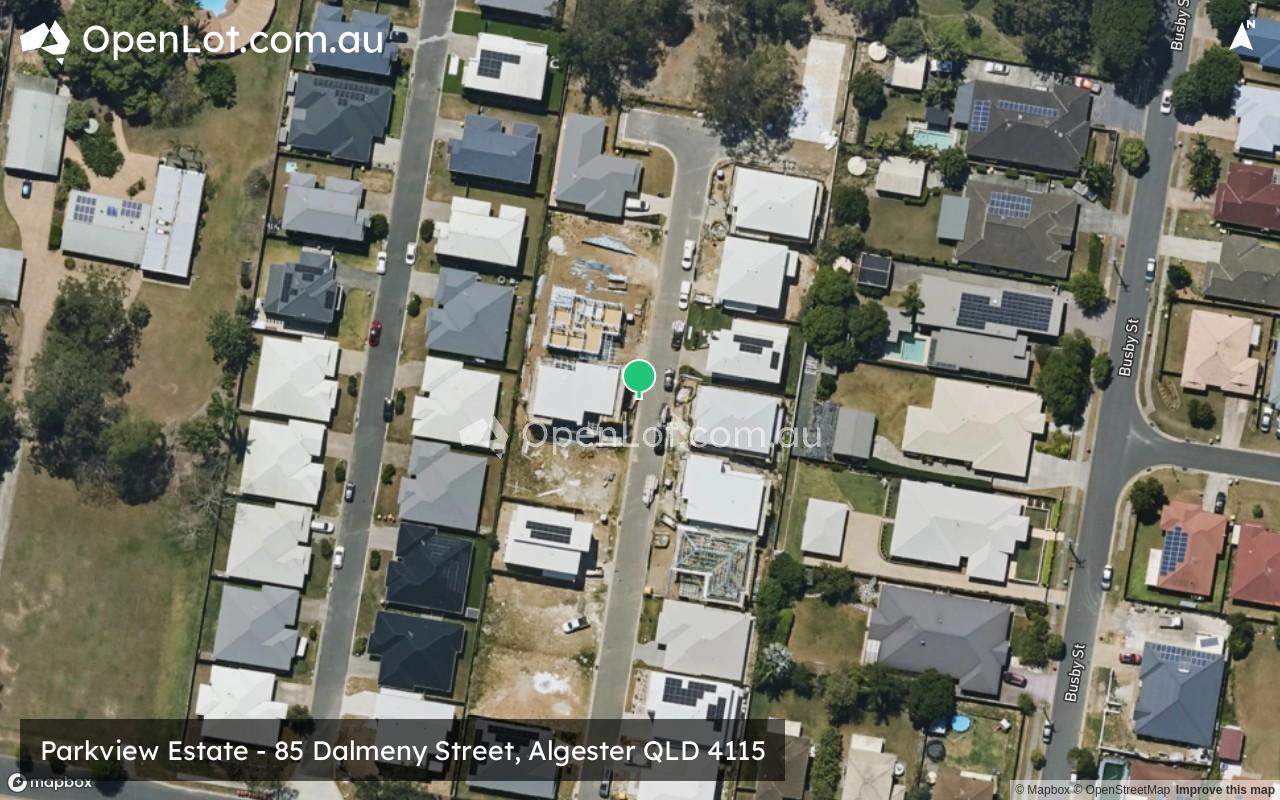 Satellite image for Parkview Estate - 85 Dalmeny Street, Algester QLD 4115