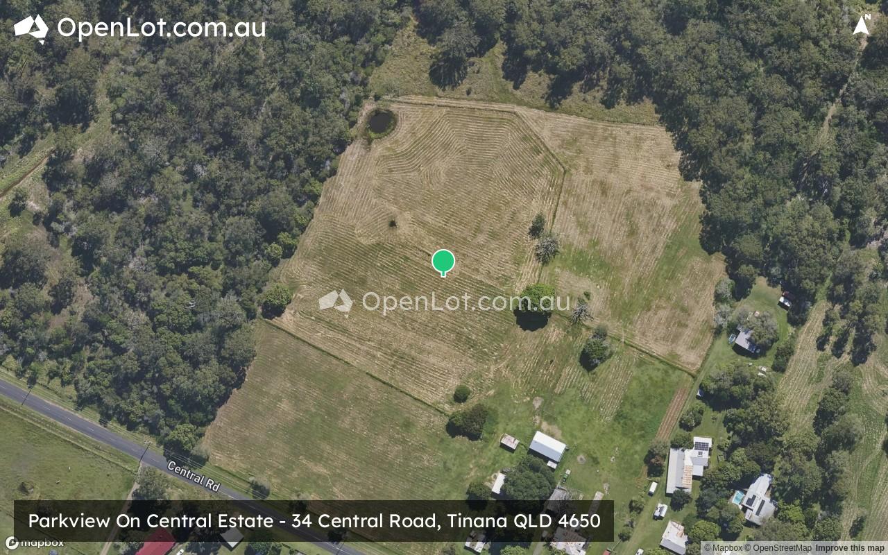 Satellite image for 34 Central Road, Tinana QLD 4650