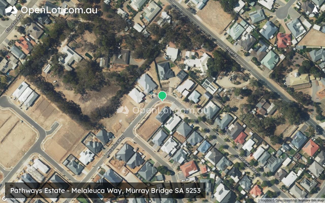 Satellite image for Pathways Estate - Melaleuca Way, Murray Bridge SA 5253