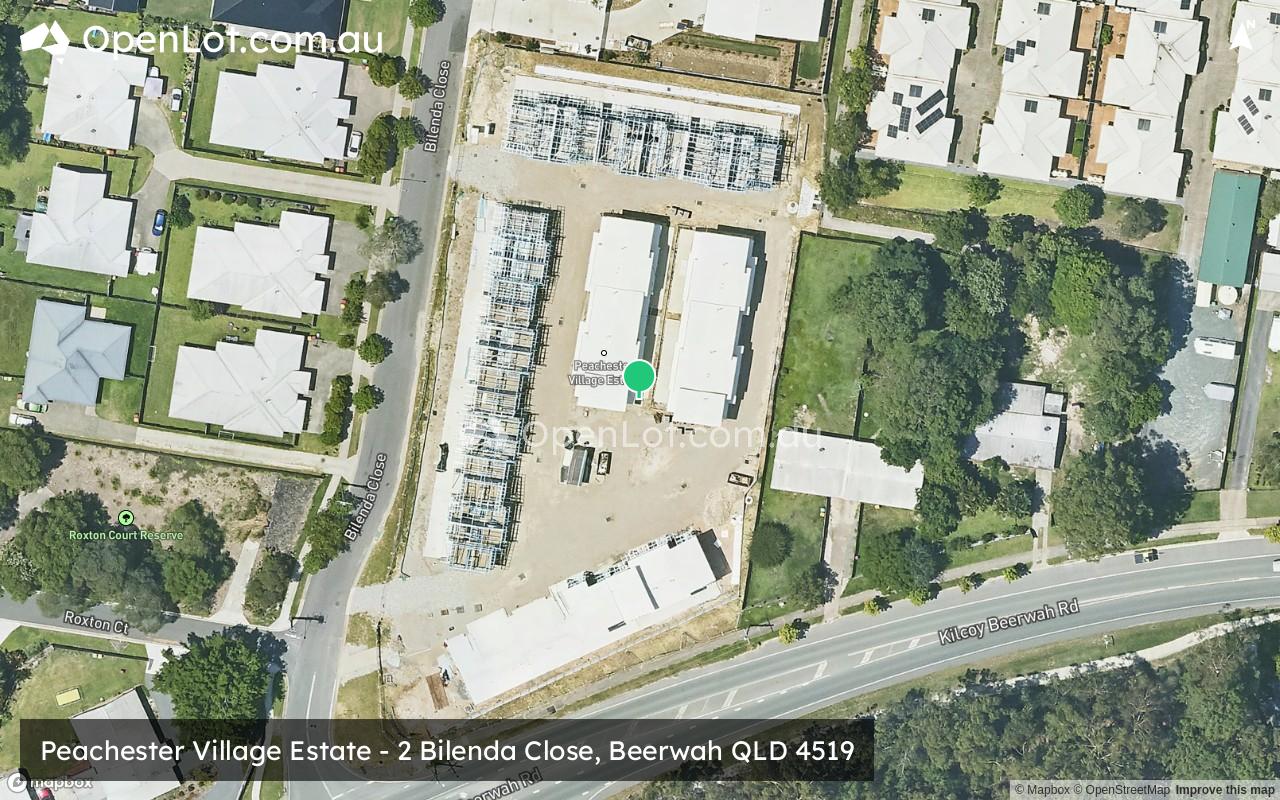 Satellite image for Peachester Village Estate - 2 Bilenda Close, Beerwah QLD 4519
