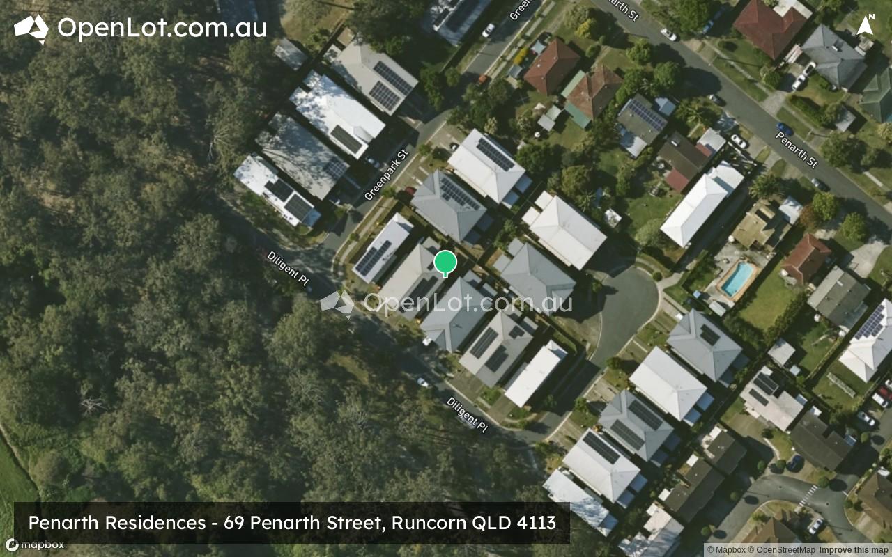 Satellite image for Penarth Residences - 69 Penarth Street, Runcorn QLD 4113