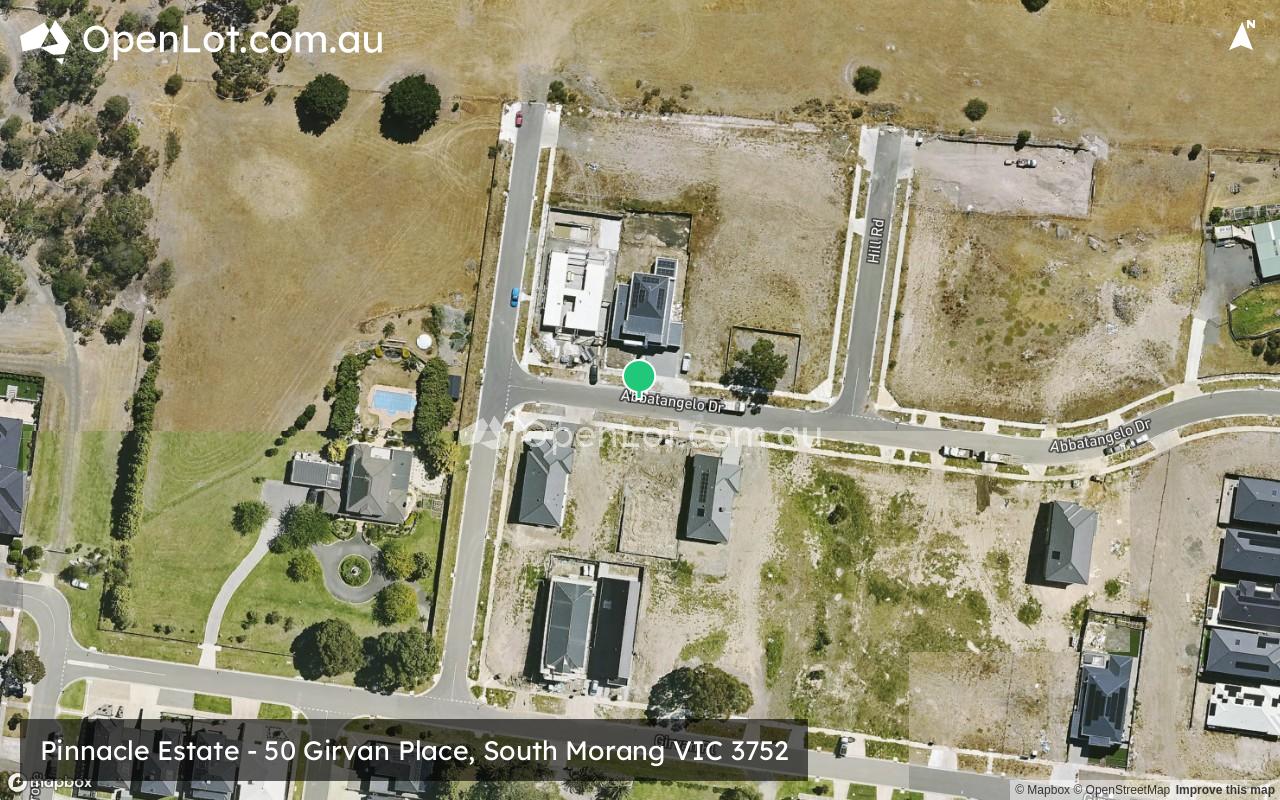 Satellite image for Pinnacle Estate - 50 Girvan Place, South Morang VIC 3752