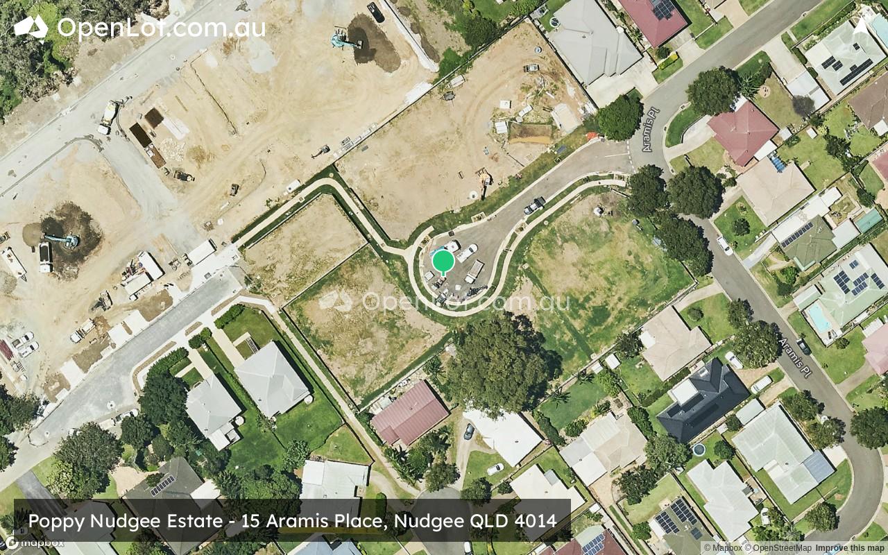 Satellite image for Poppy Nudgee Estate - 15 Aramis Place, Nudgee QLD 4014