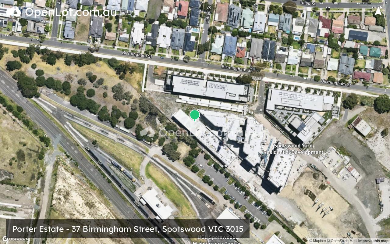 Satellite image for Porter Estate - 37 Birmingham Street, Spotswood VIC 3015