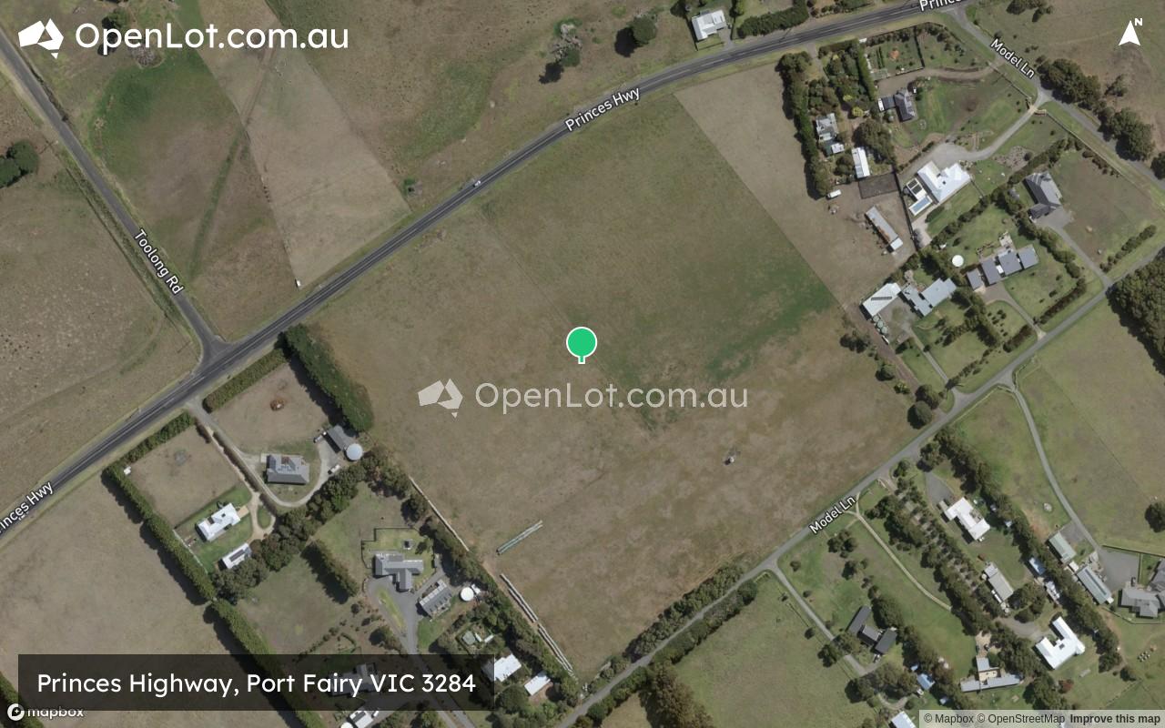 Satellite image for Princes Highway, Port Fairy VIC 3284