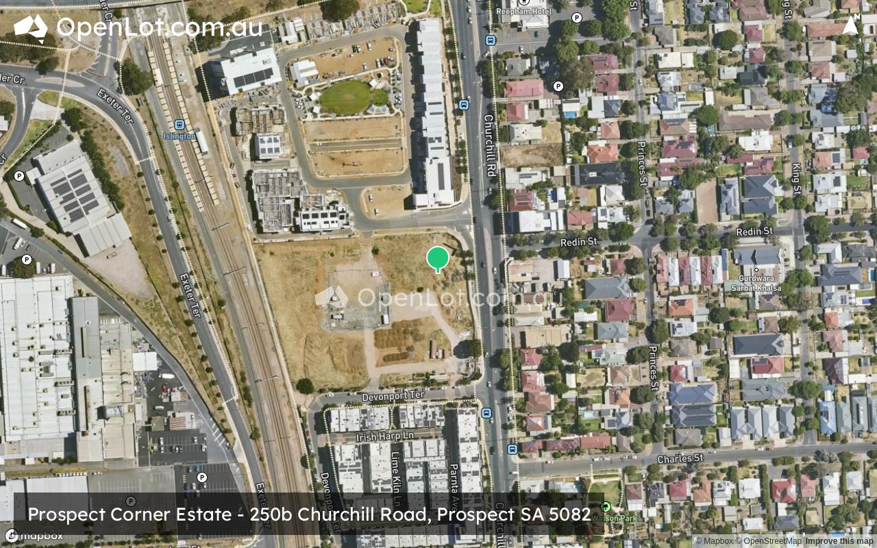 Satellite image for Prospect 1838 - 250 Churchill Road, Prospect SA 5082