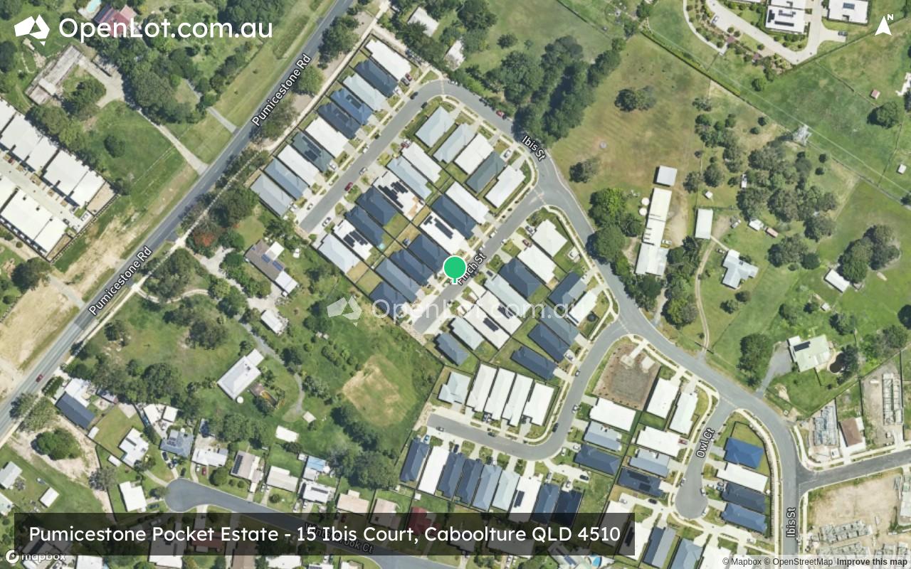 Satellite image for Pumicestone Pocket Estate - 15 Ibis Court, Caboolture QLD 4510